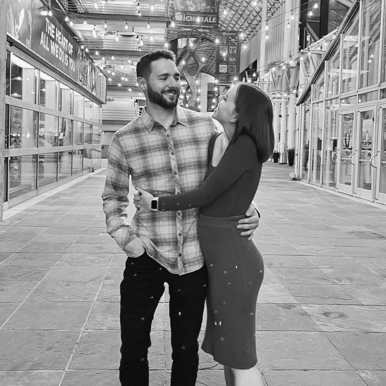 A ballet date downtown.