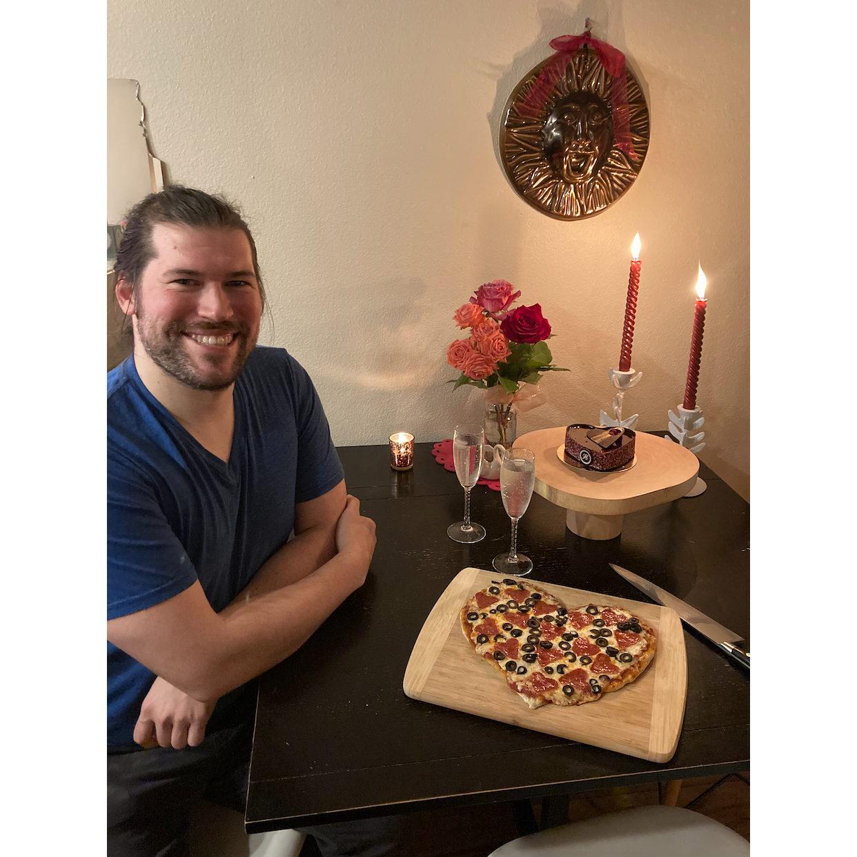 Valentine's dinner, 2021
