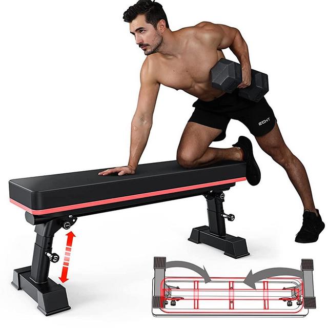 BARWING 10-5-4-2 Adjustable Weight Bench With High Quality Towels | 800 LB Incline Decline Workout Bench for Home Gym | 5 Min Easy Assembly Foldable Training Lifting Bench Press | Unique Dragon Flag Handle for Abdominal Arm Exercise
