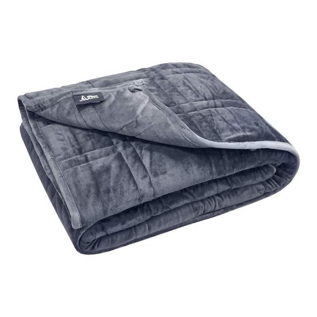 Pine and River Ultra Plush Weighted Blanket -Great for Winter | Minky Warm Luxury - (60&quot;x80&quot;, 15 lb) | Designer Blanket | One Piece Construction | Enjoy Quality Sleep Anywhere