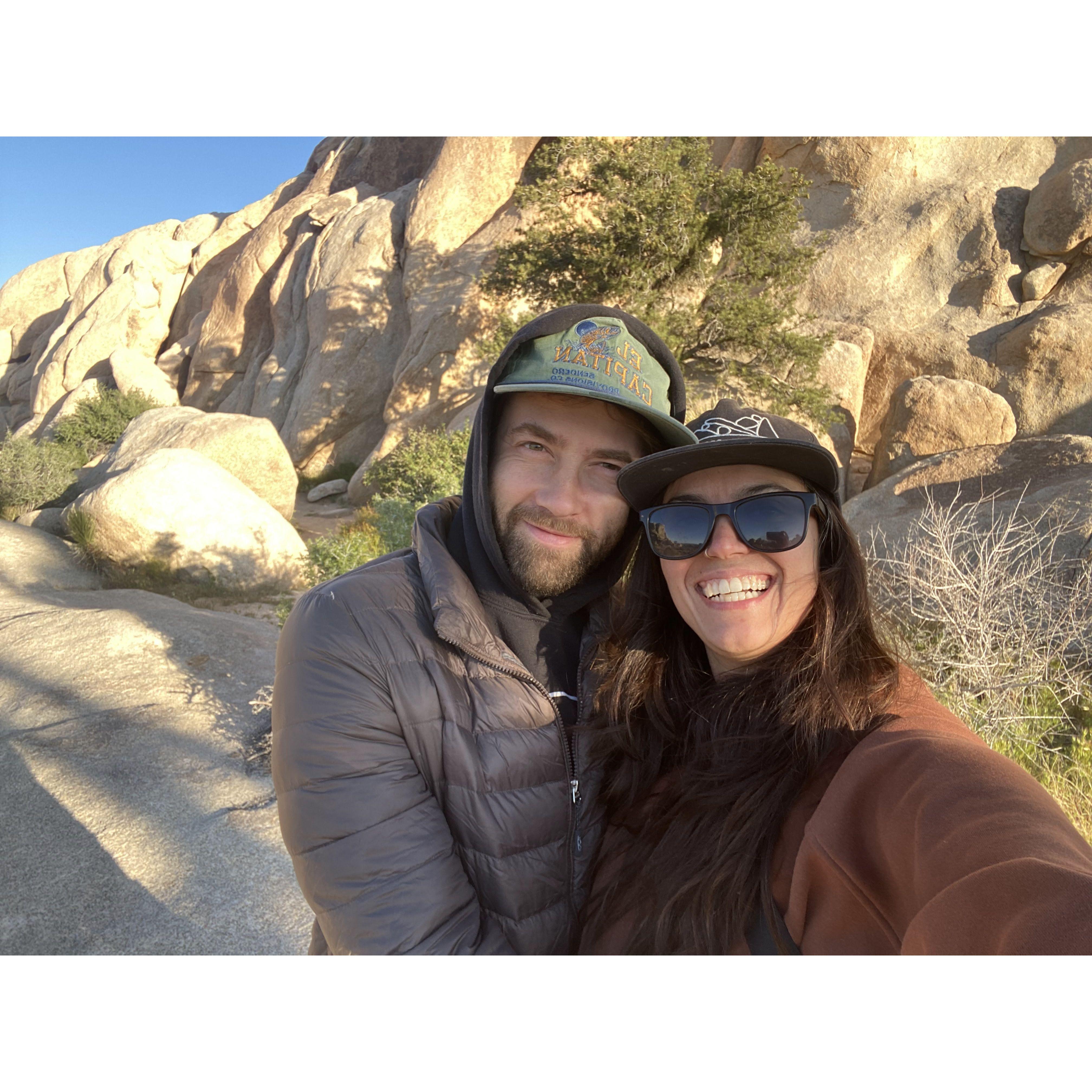 Last time we were in Joshua Tree National Park in April 2024