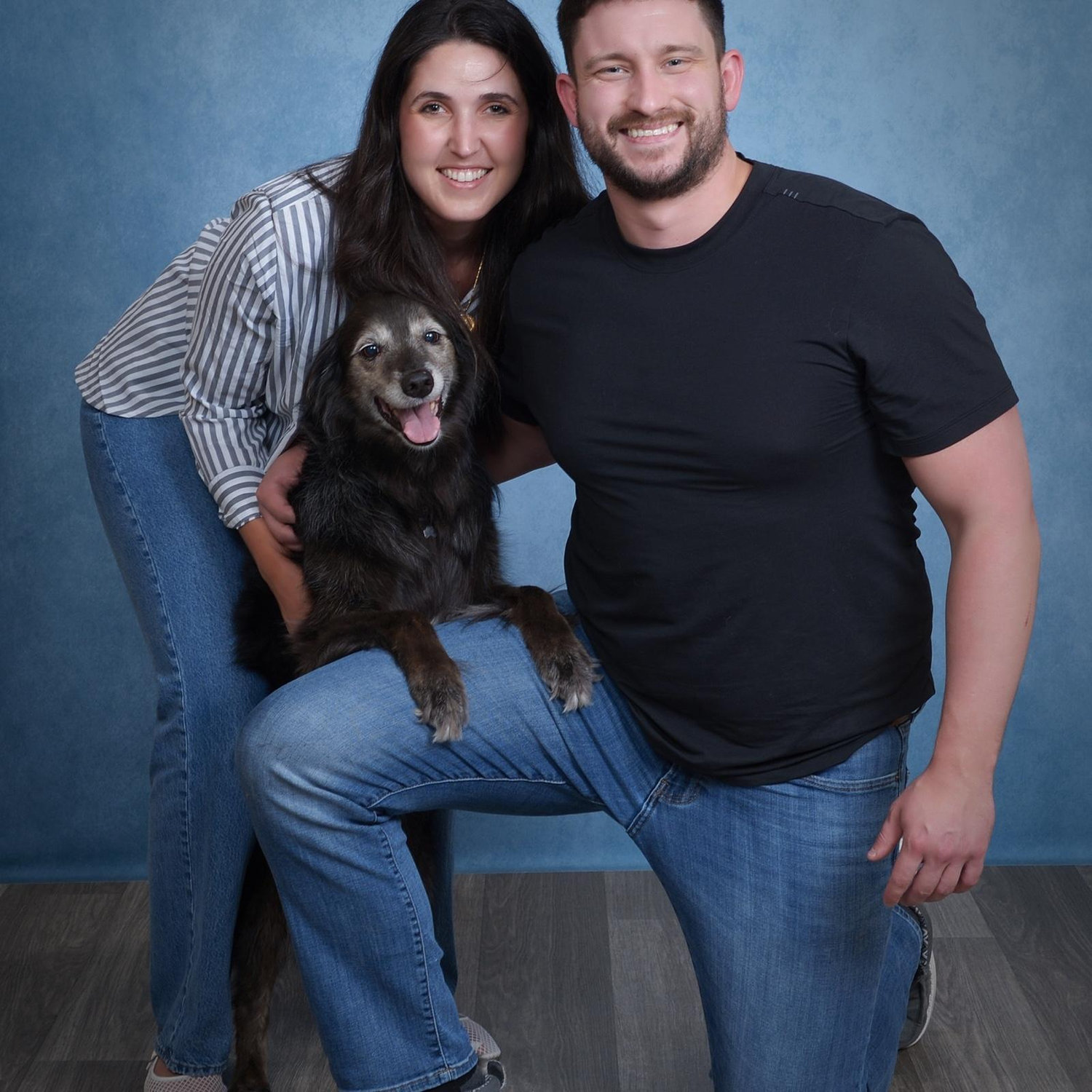 The whole family took to JC Penny for some photos
