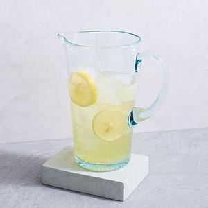 WEST ELM - Acrylic Pitcher - Light Blue