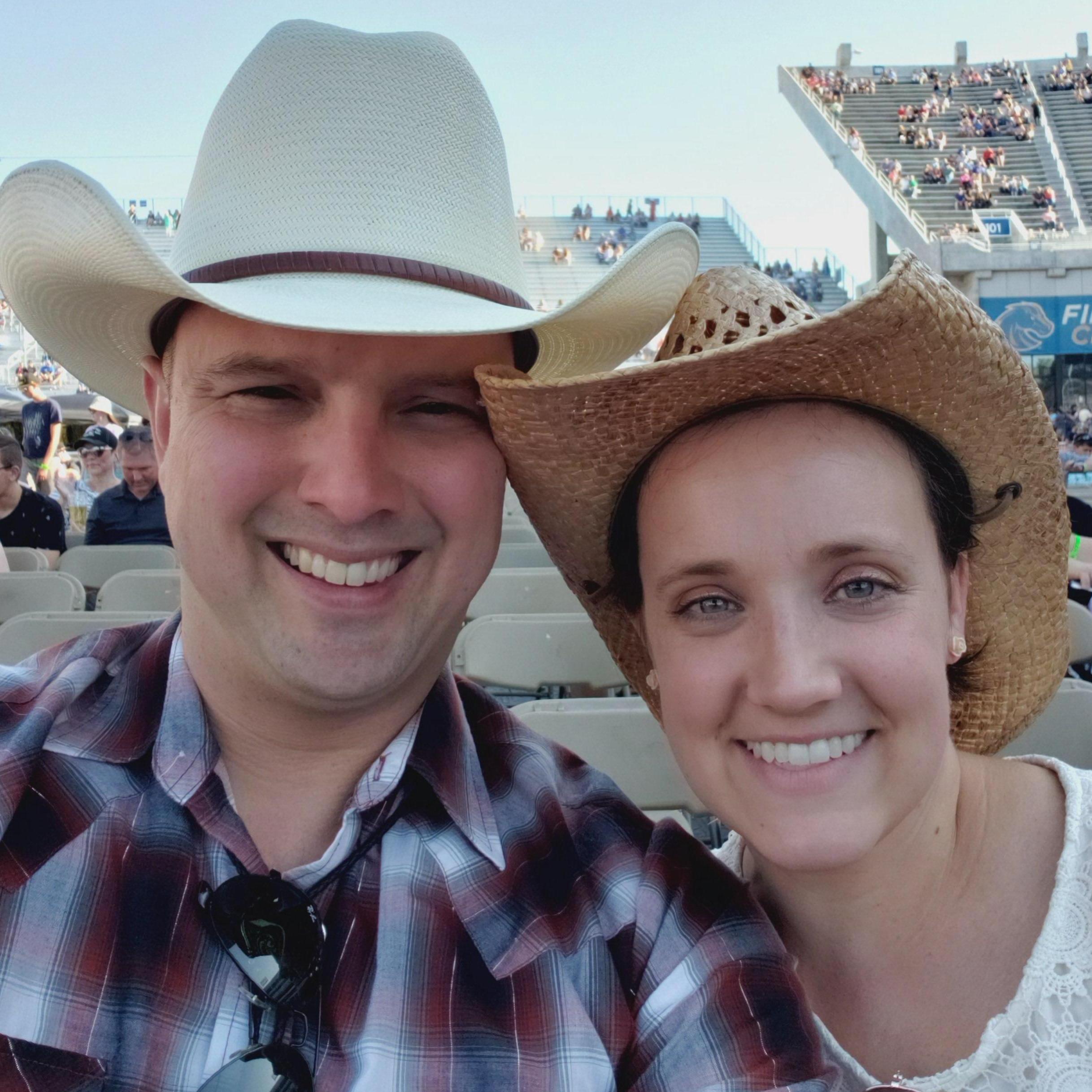 Garth Brooks concert at Boise State.