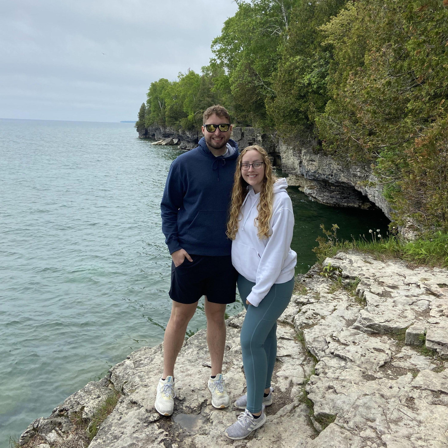 Whitefish Dunes Sate Park along Lake Michigan