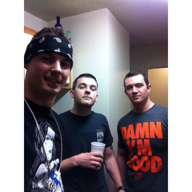 Ricky, Lynch, and Watkins (Navy Friends) - 2015