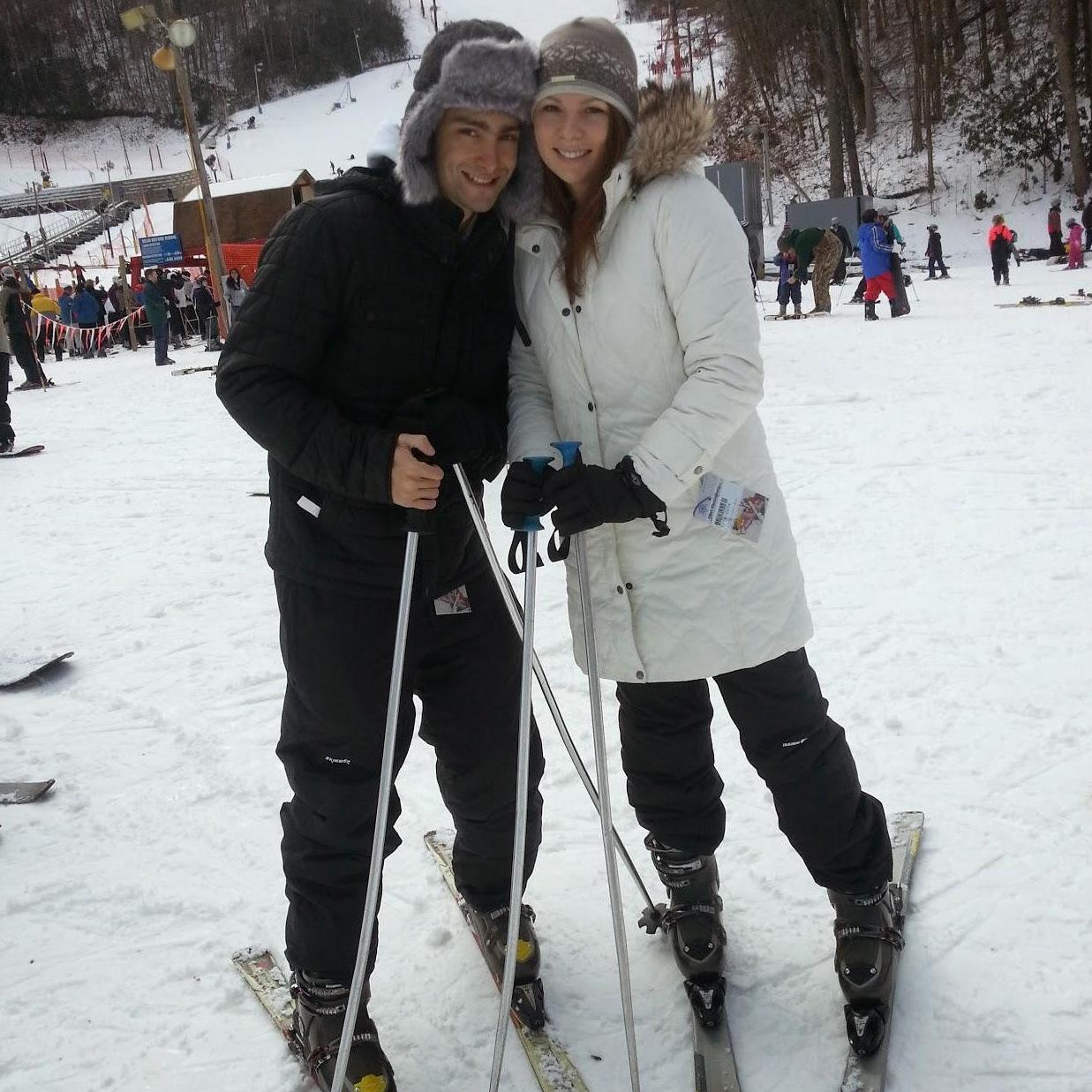 Ski trip with the fam in Gatlinburn, TN. 2014.