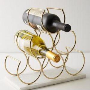 Brass Wine Rack