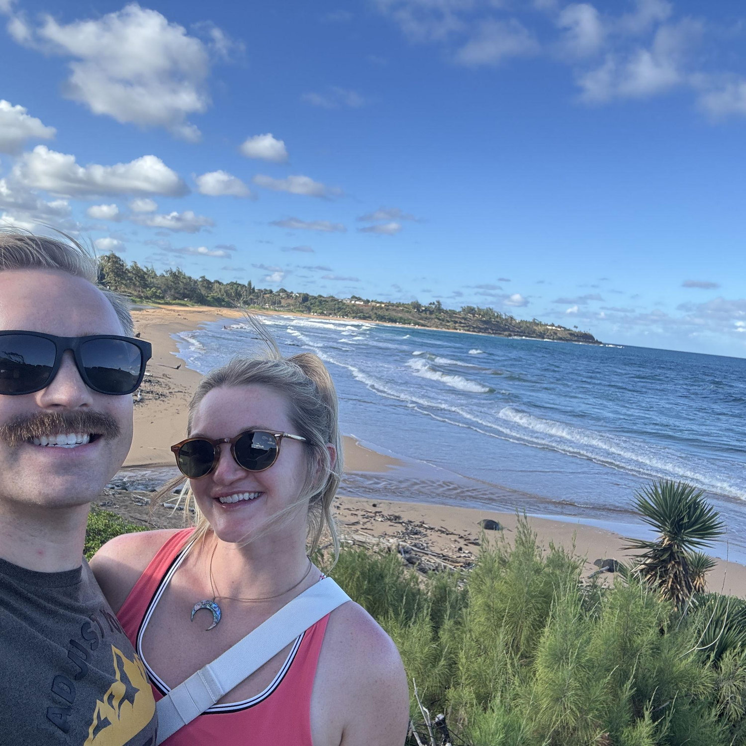 Taking in the coastal view on the Big Island!