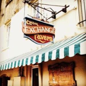 Lunch at the Cotton Exchange Tavern