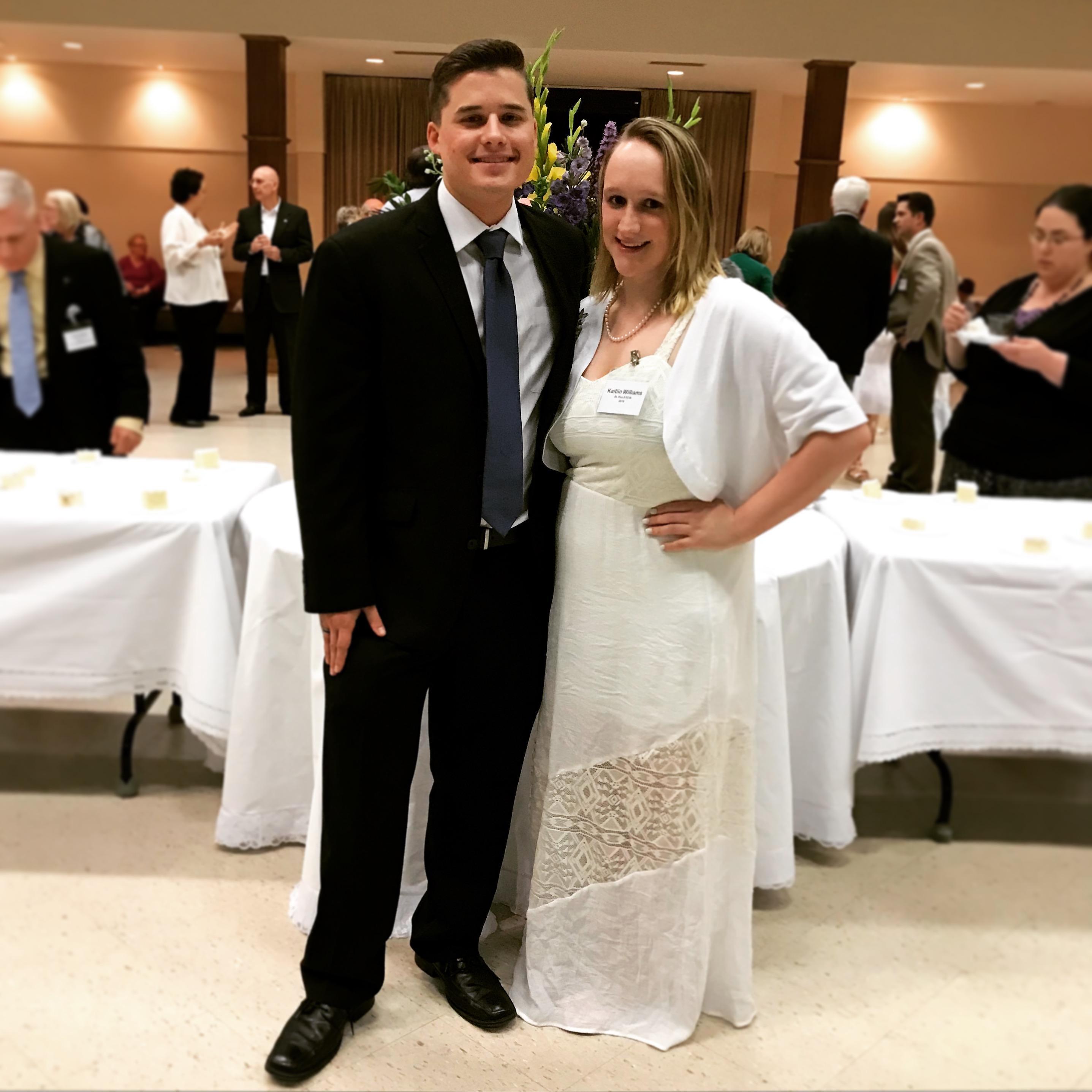 My confirmation at St. Pius X Catholic Church in 2018