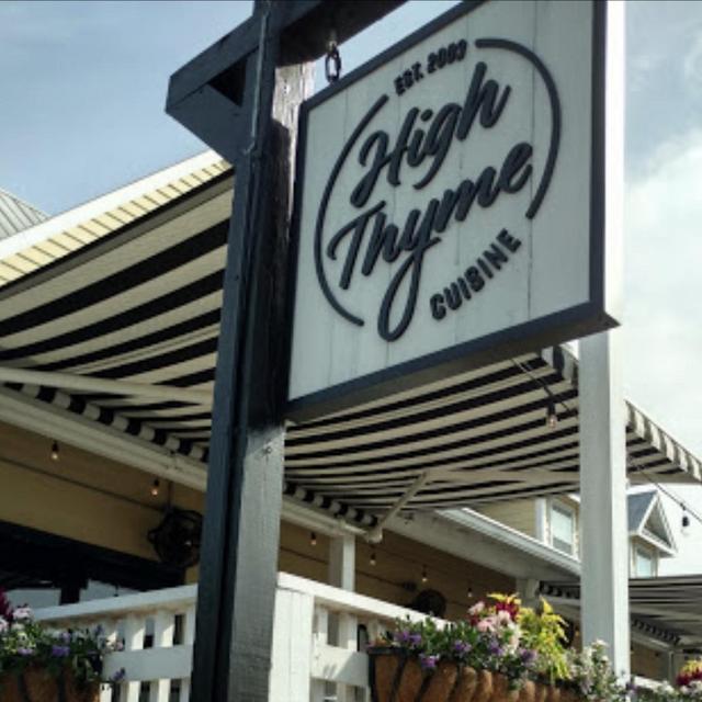Lunch at High Thyme - Sullivan’s Island