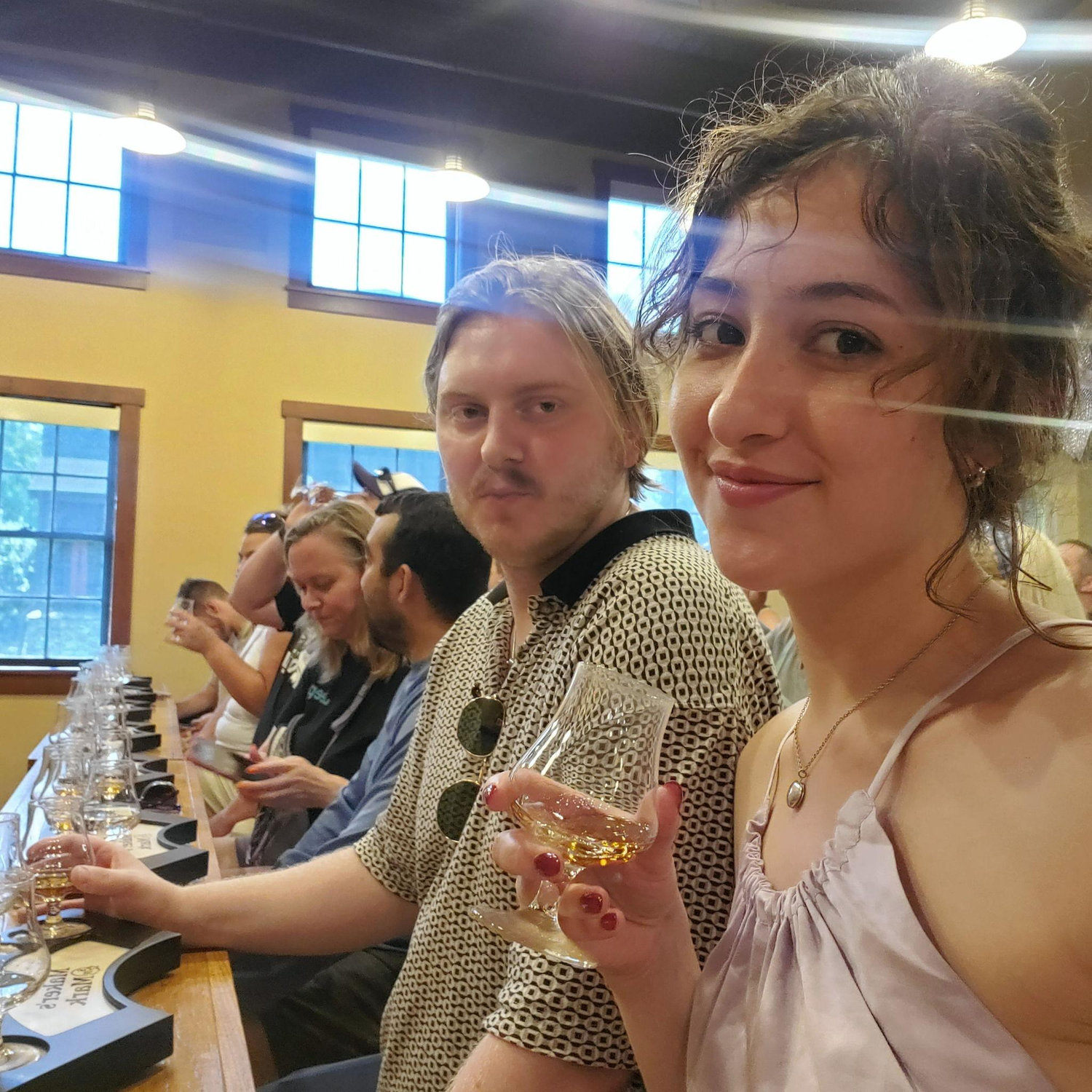 At the Makers Mark distillery in Loretto, KY, which was the nicest one we visted! Really beautiful and fun, highly suggest out of all of the distilleries around there (2023)