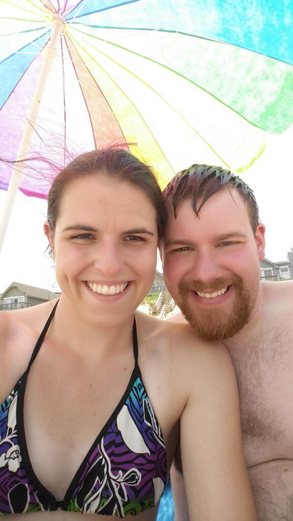 Our first trip to the Outer Banks together.