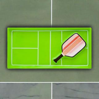 League Pickle Ball Court Chip & Dip