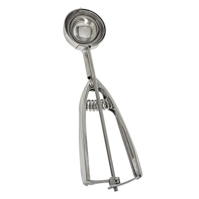 Solula-Stainless-Large-Muffin-Scoop, Large Cupcake Muffin Batter Dispenser,  Large Ice Cream Cupcake Muffin Batter Scoop, Food-grade 18/8 Stainless