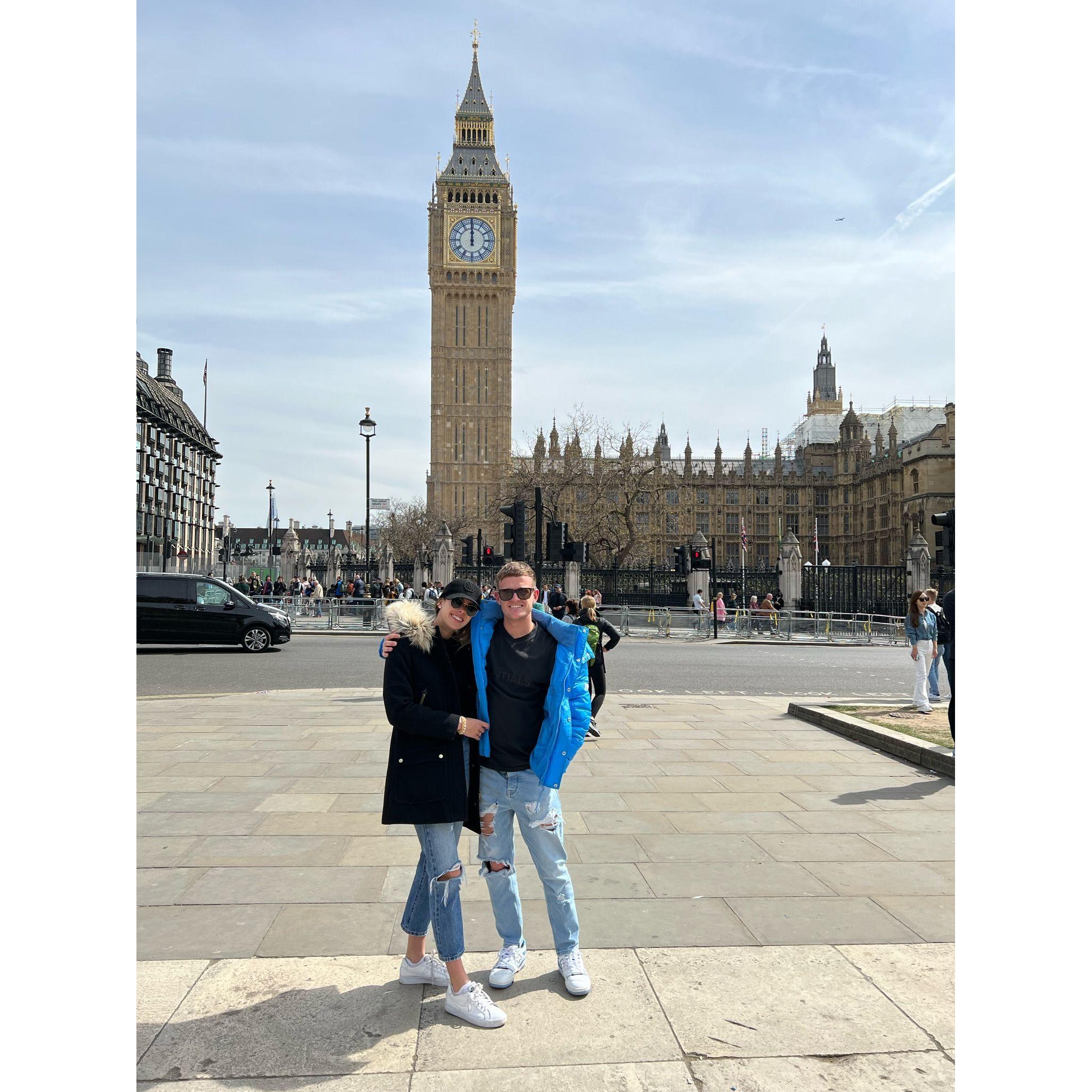 First time visits to the United Kingdom