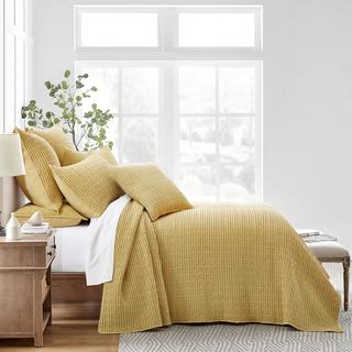 Mills Waffle 3-Piece Bedspread Set