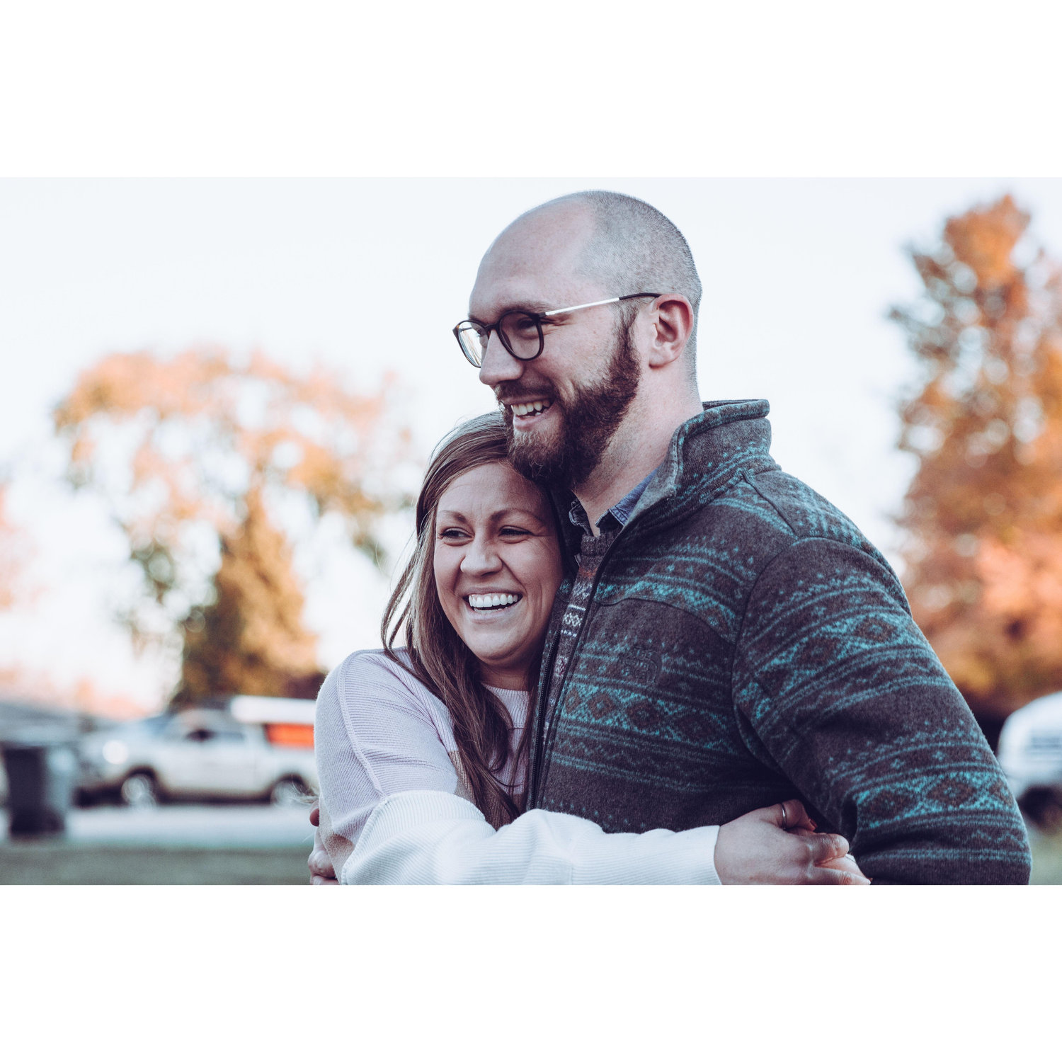 Cheesing and filled with love!