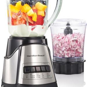 Hamilton Beach blender with vegetable chopper