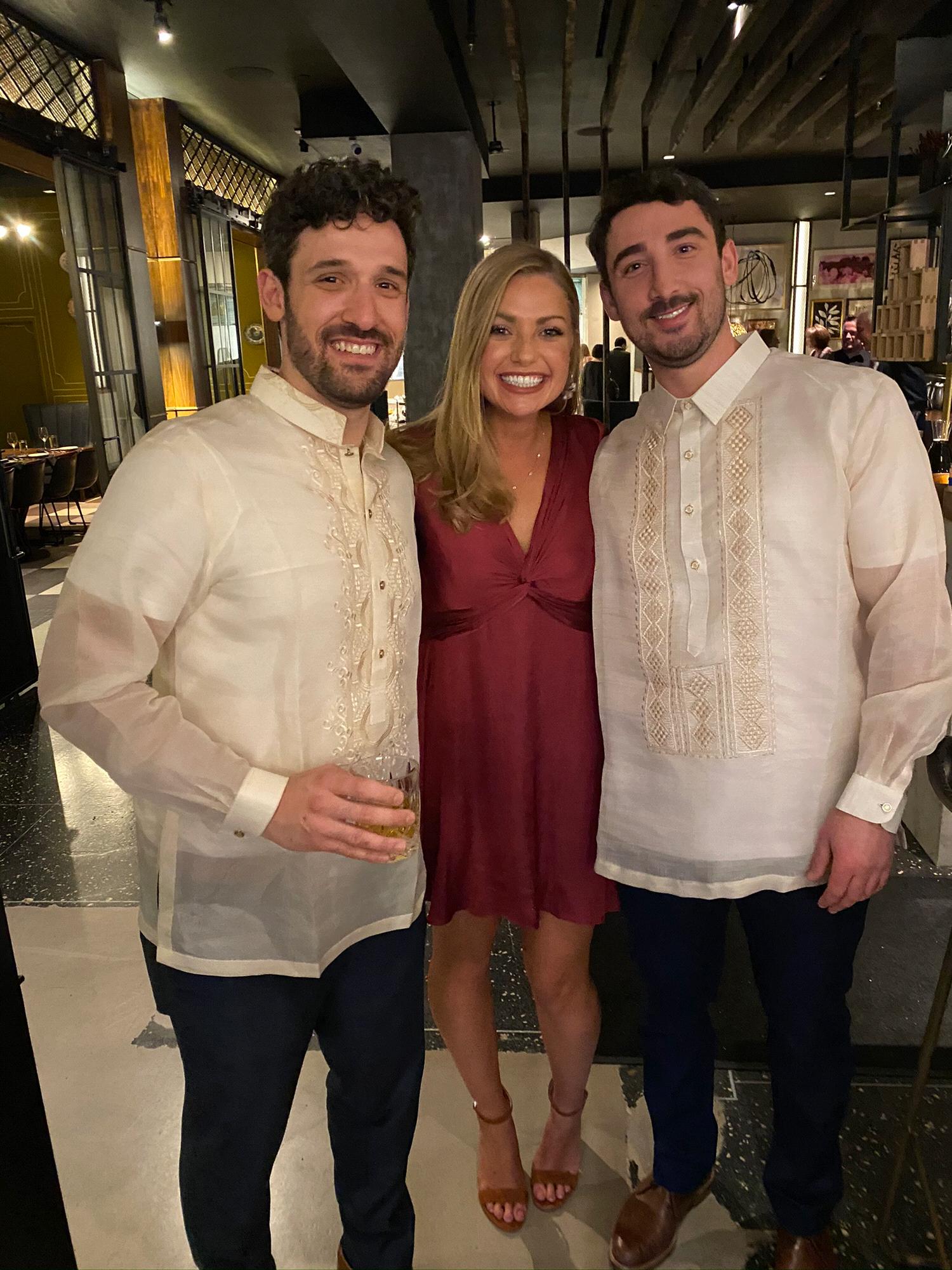 At Marcus's wedding!