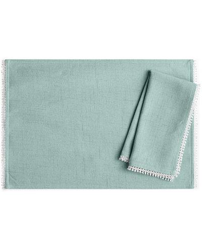 French Perle Ice Blue Napkin