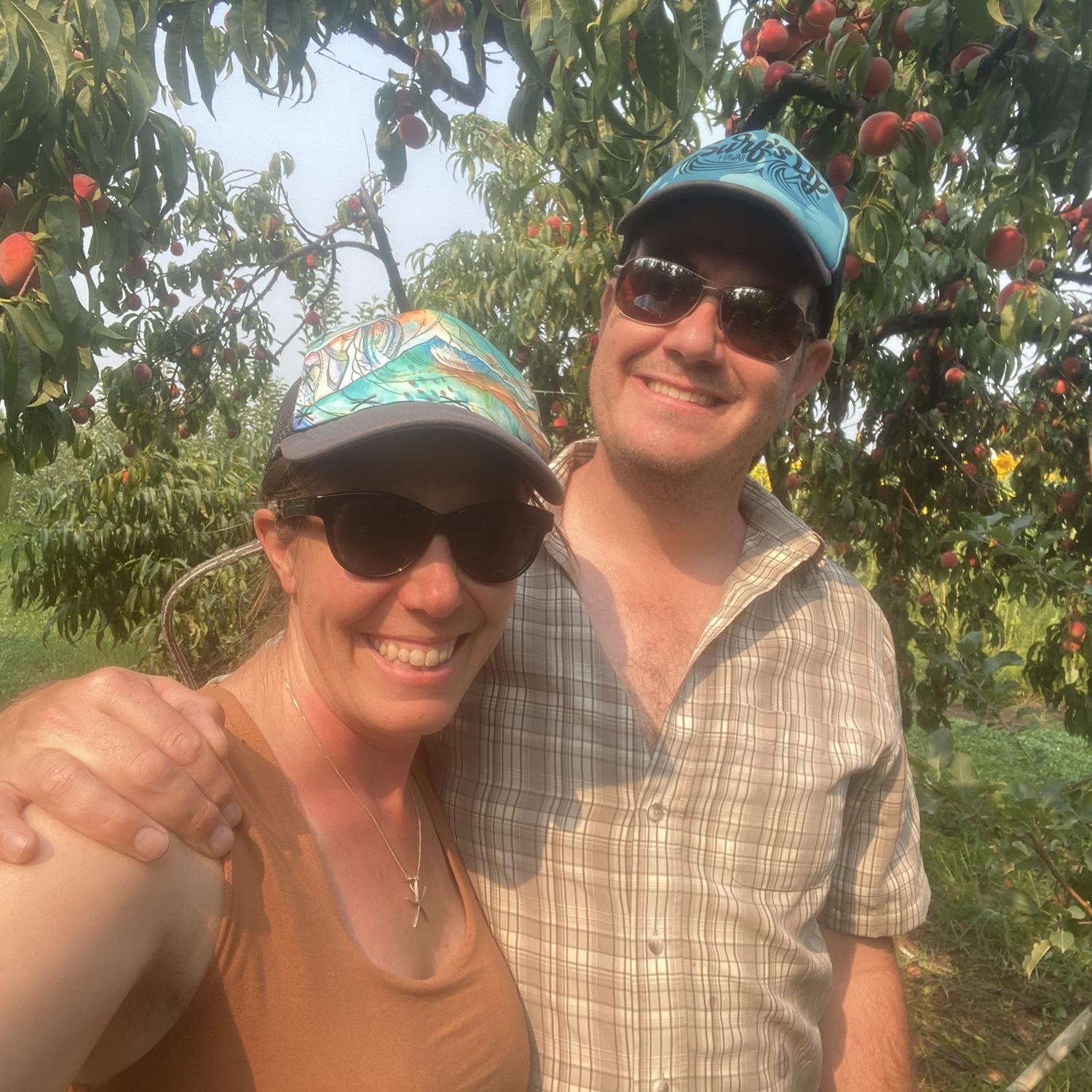 In the orchard. July 2023.