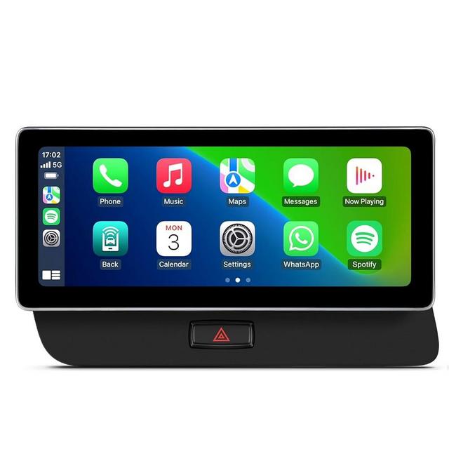 10.25-inch Car Stereo Touchscreen for Audi Q5 2009-2017 with Audi Multimedia System, Android Auto Wireless CarPlay Bluetooth Upgrade Factory Radio Replacement (10.25" Multimedia)