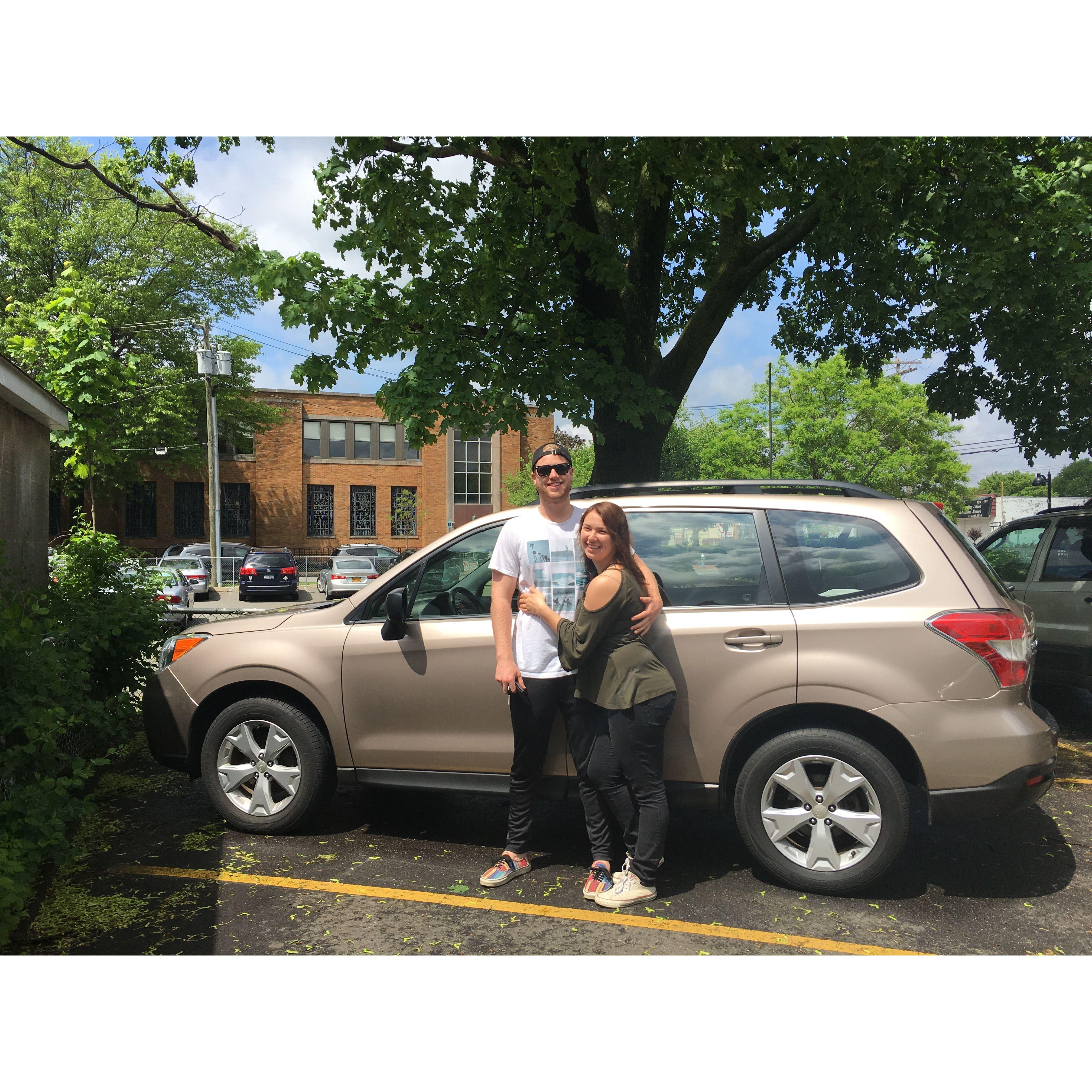 Buying our first car together