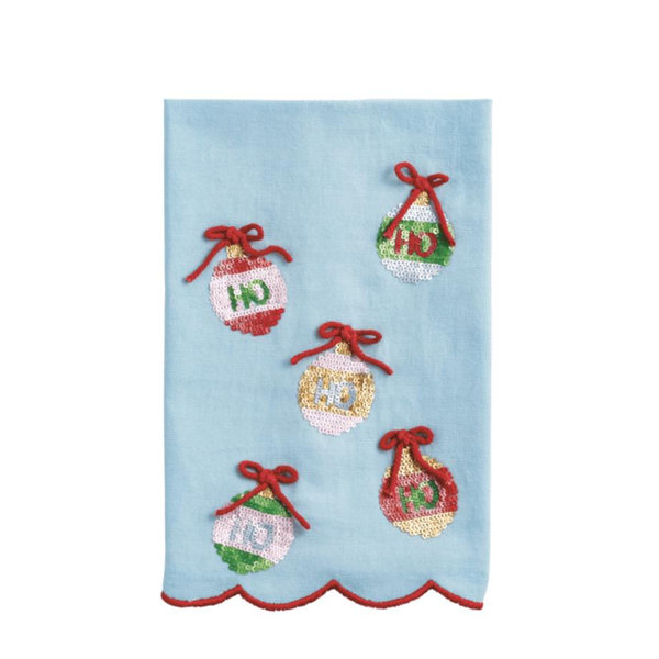 Ornament Sequin Towel
