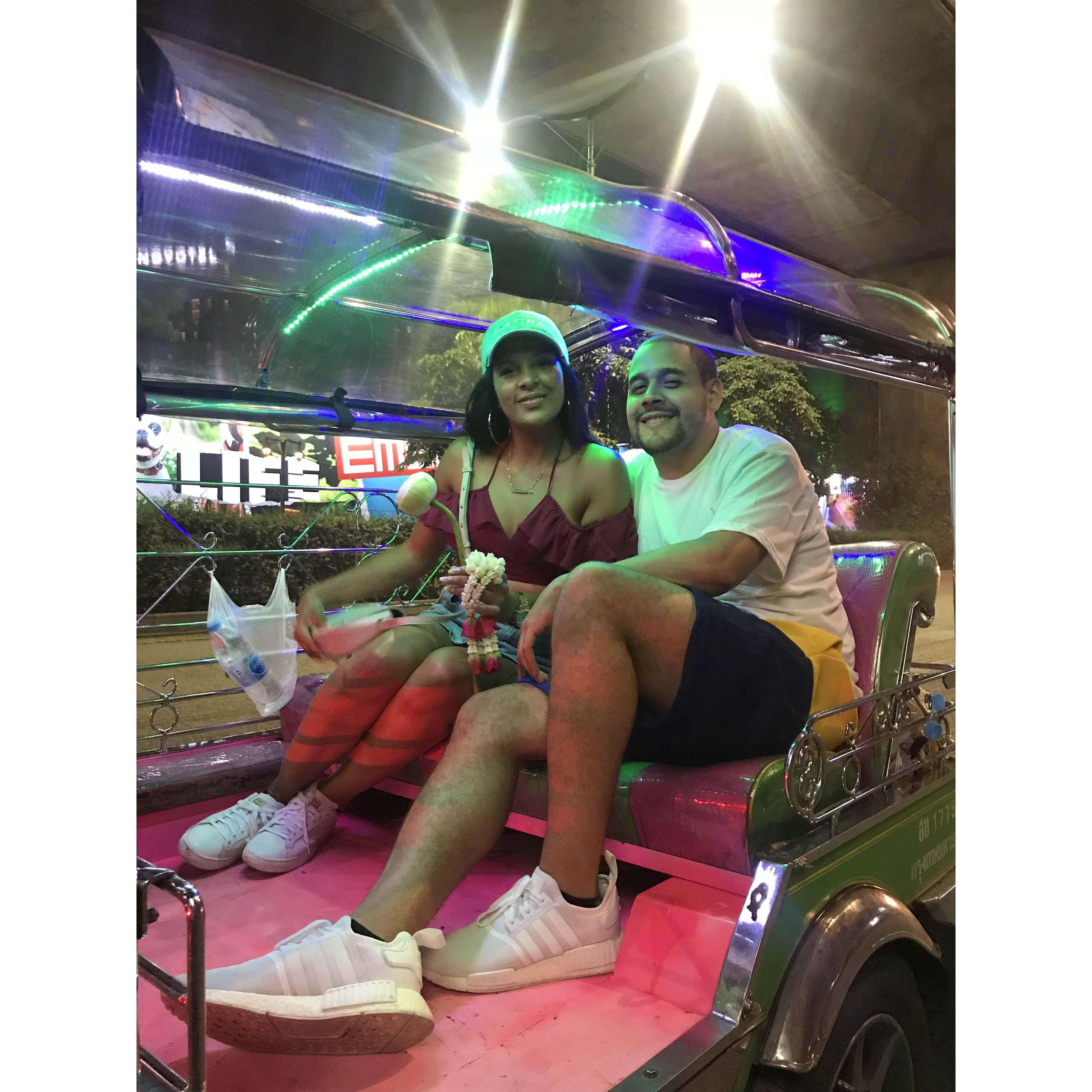 Tuk Tuk Cruising in Thailand!