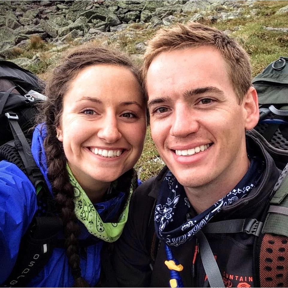 Our first backpacking trip, the presidential traverse in NH