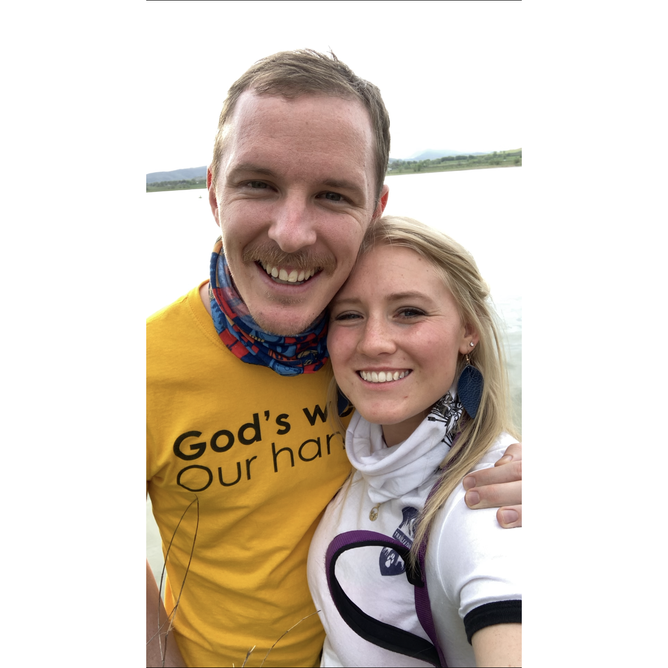 Taking Charlie to the lake!