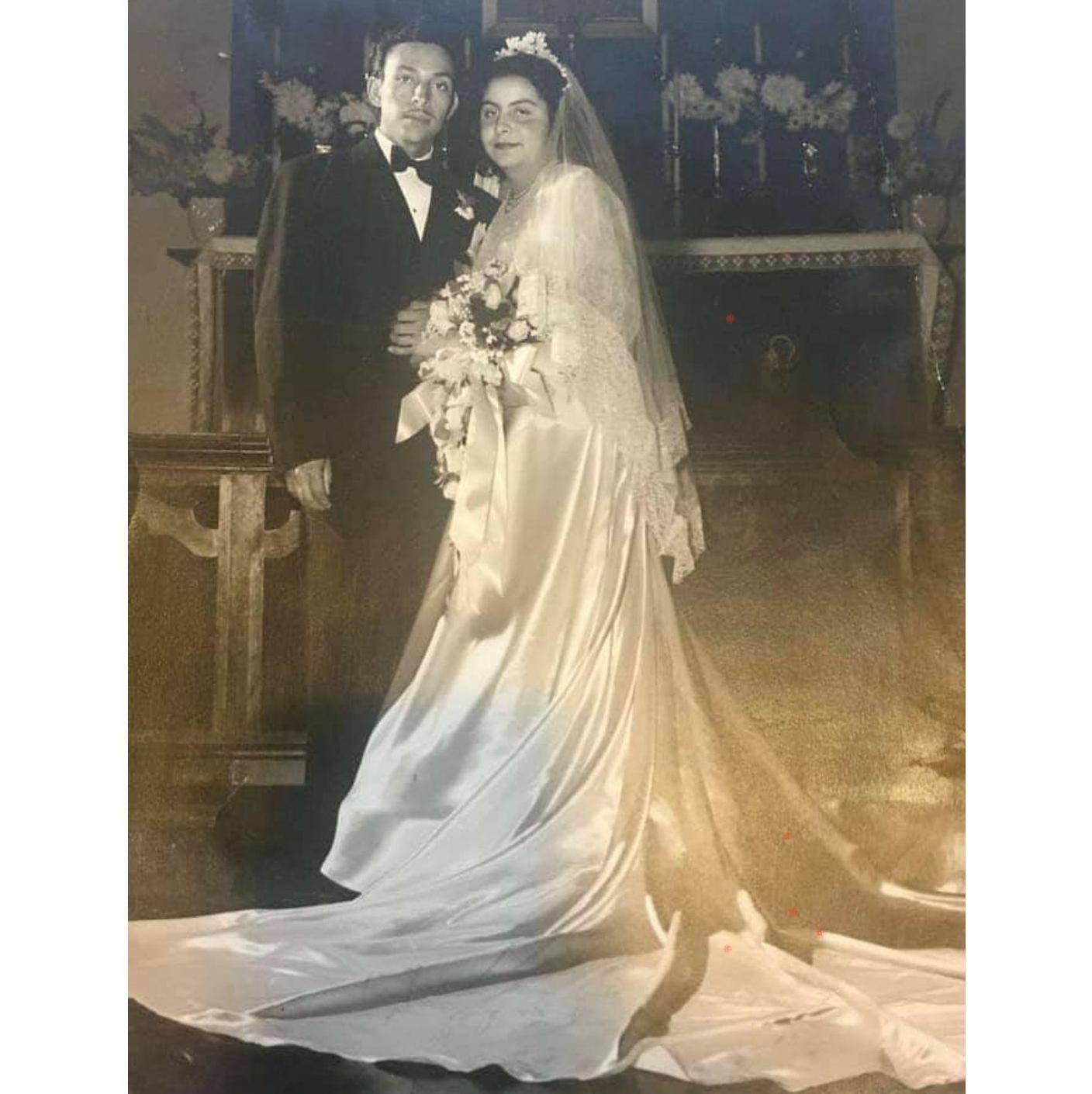 Remembering and honoring Josie's grandparents who were married for over 70 years.