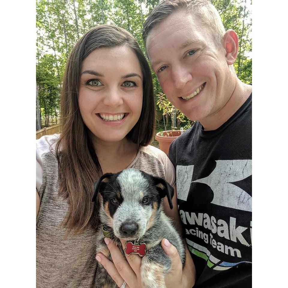 Day 1 of our engagement with our new family member