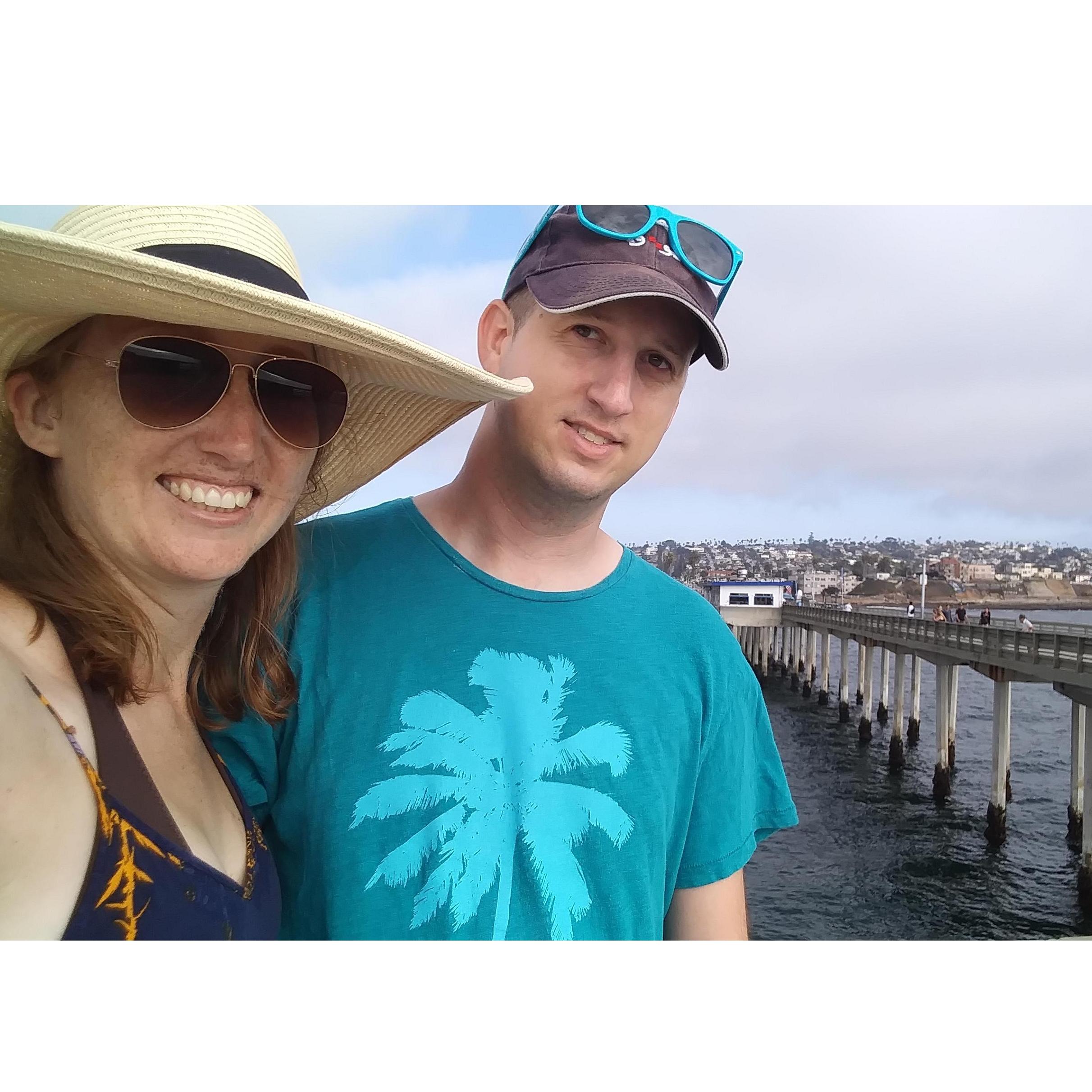Trip to Boardwalk in Ocean Beach in Sep 2019