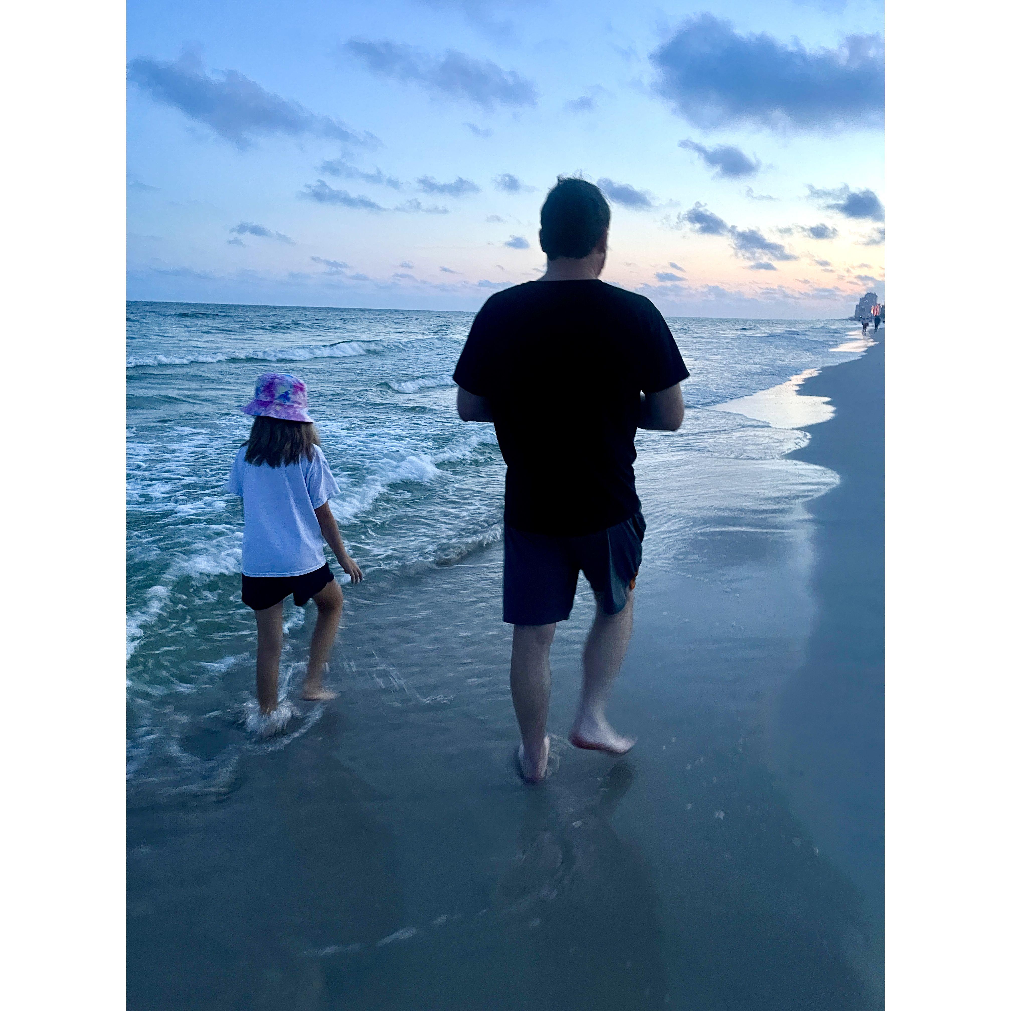 A walk on the beach