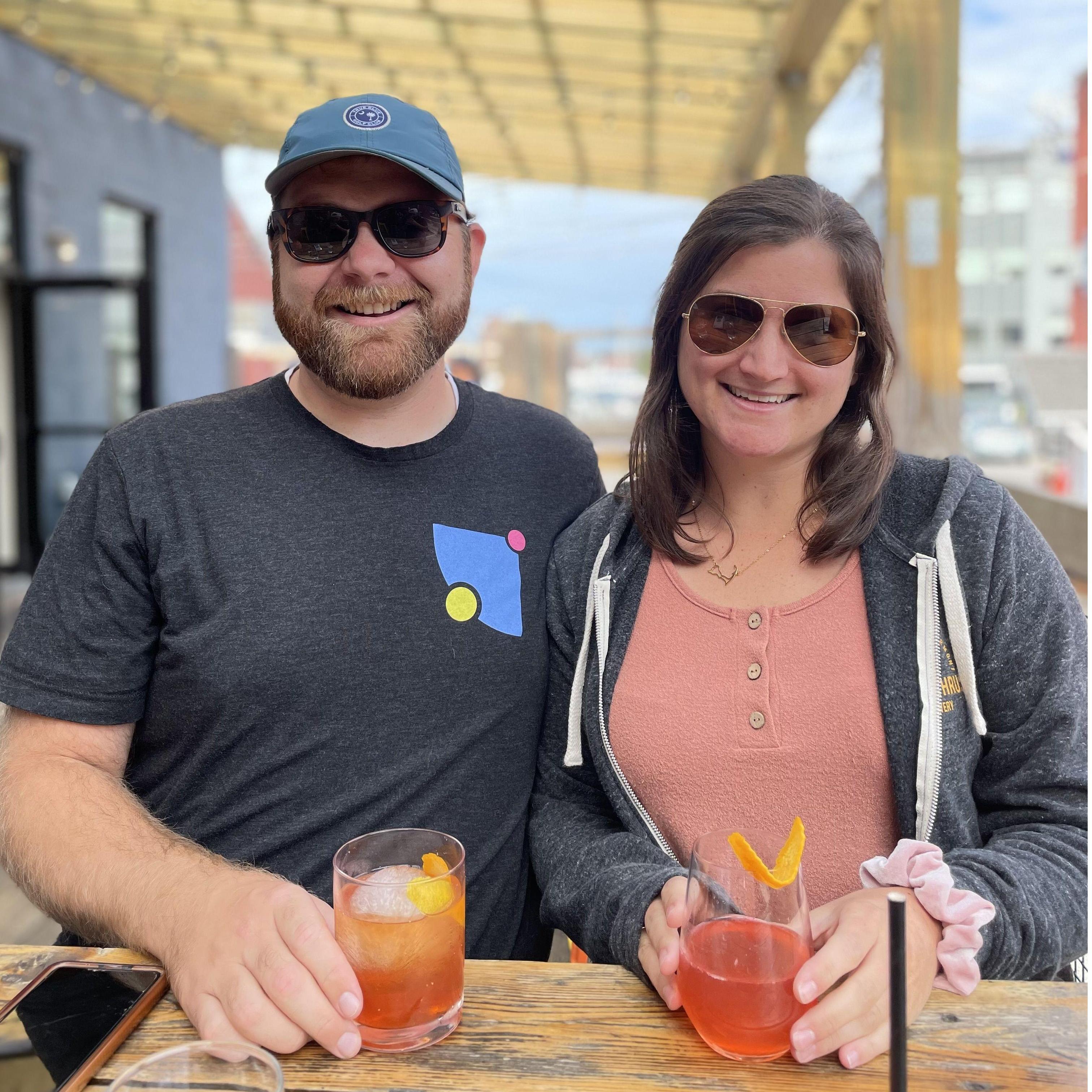 Breweries in Portland. 
August, 2021