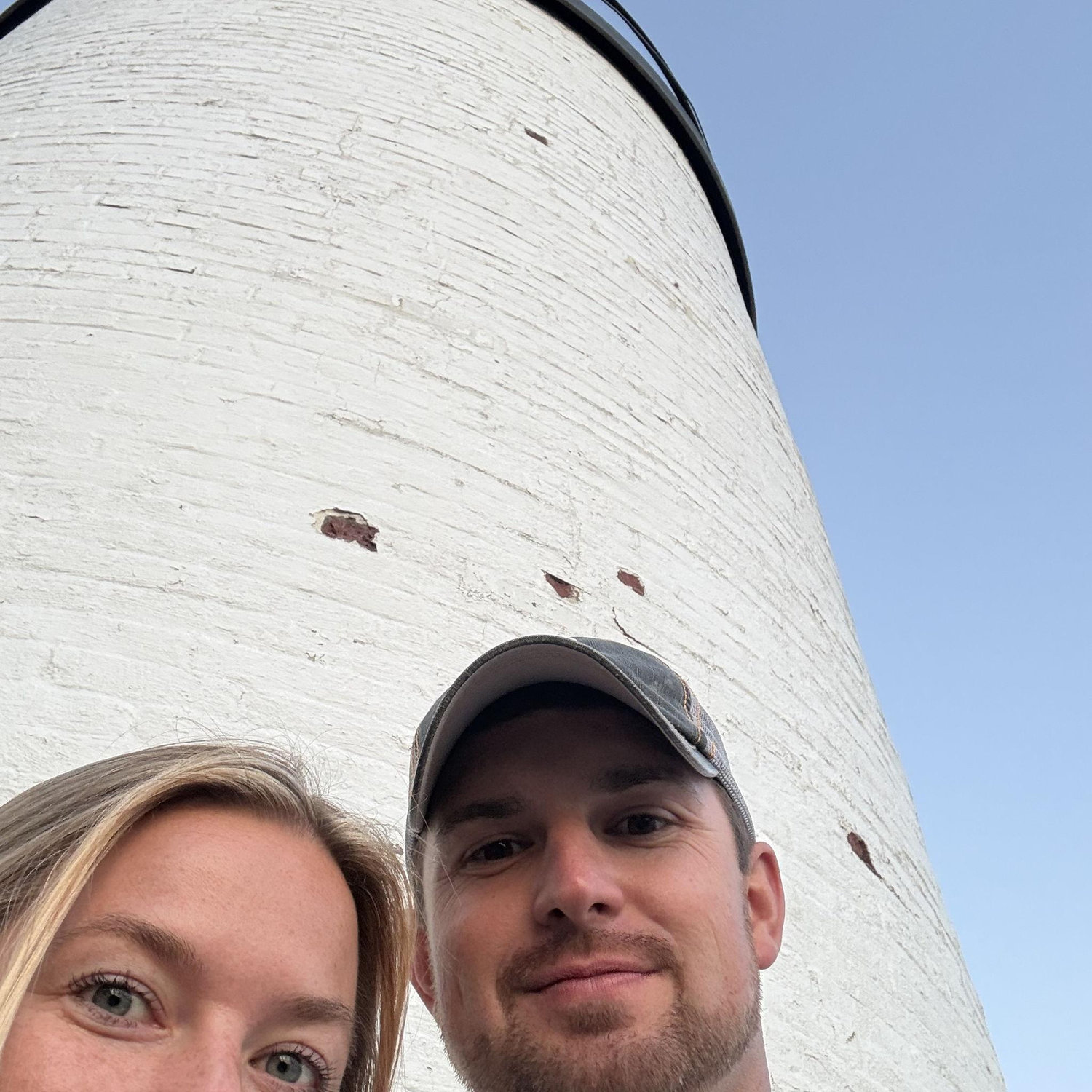 After running to see the sunset at Bass Harbor Lighthouse