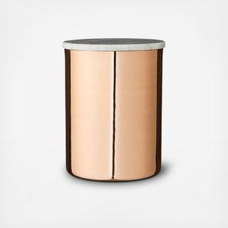Copper Finish Jar
