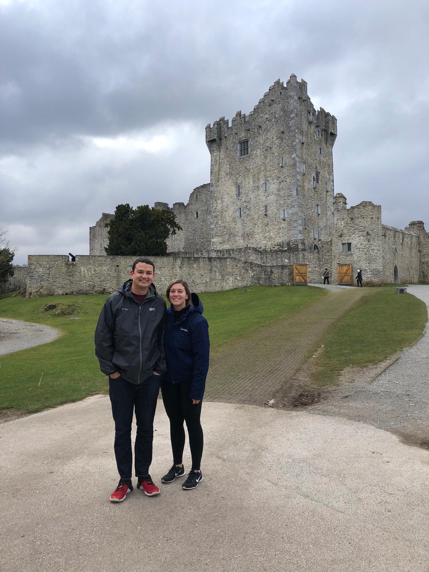 Froze our butts off in Killarney