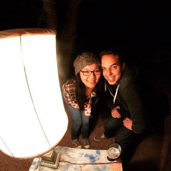 Camping at Hayden's ranch, 2015