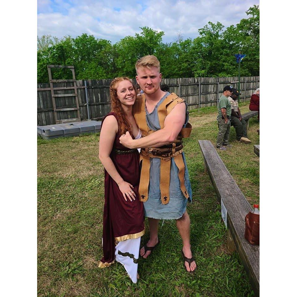 At the Renaissance Fair.