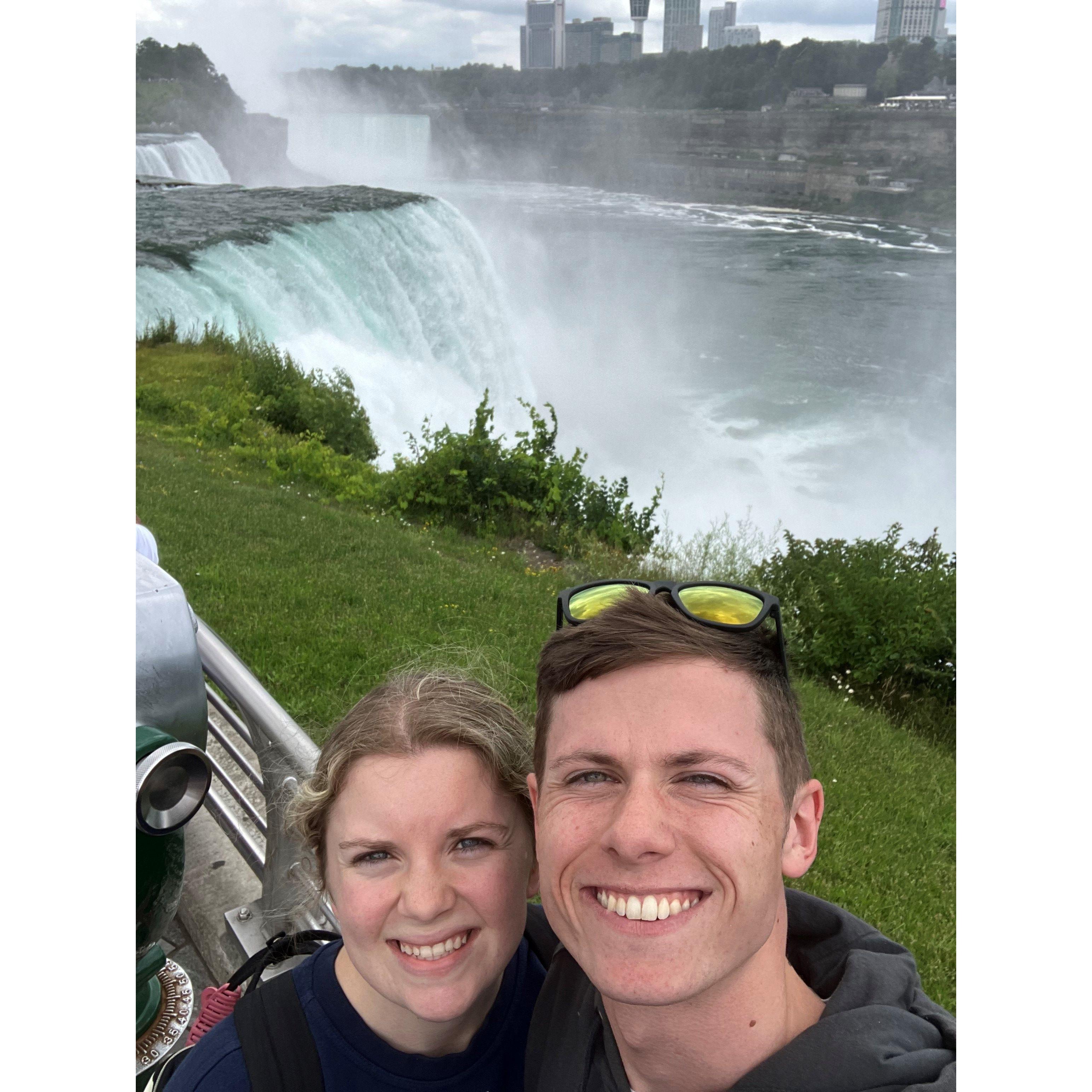 July 21st, 2023 - Day trip to Niagra Falls to celebrate their 4th anniversary!