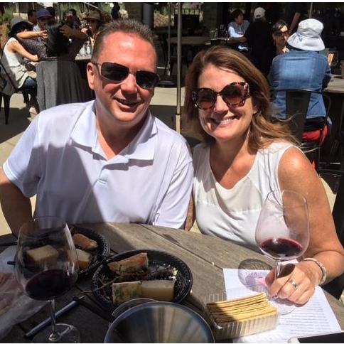 First time Karen took Danny to Napa!  Set the stage for many more wine tasting to come!