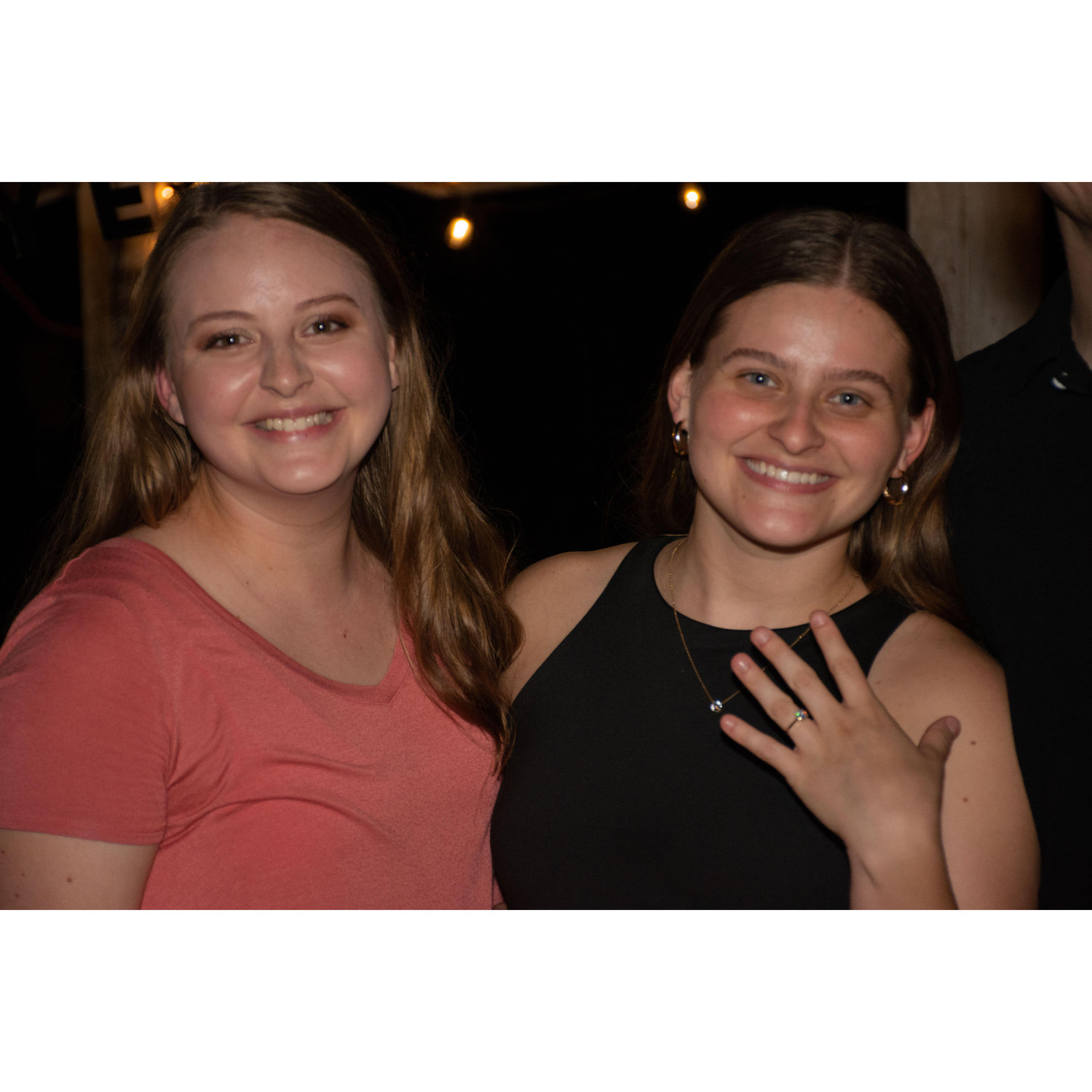Memories from our surprise engagement party after Nick proposed on 10/22/22.