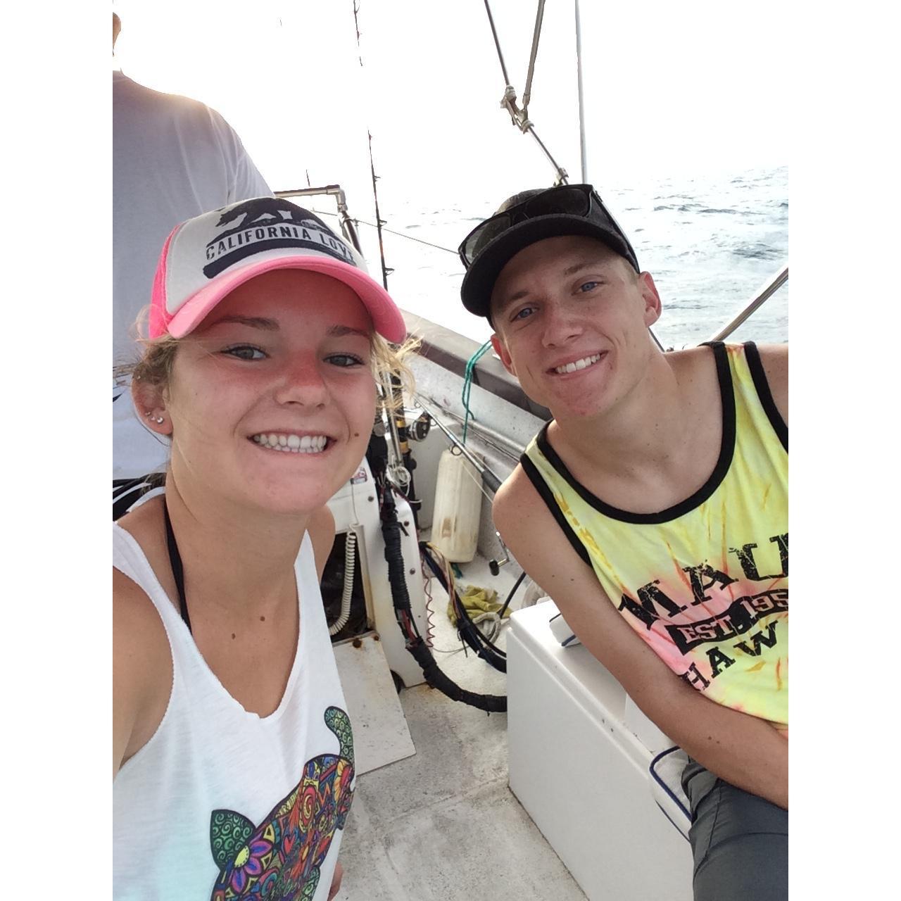 Early morning fishing in Cabo!