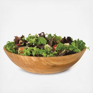 Bamboo Salad Serving Bowl