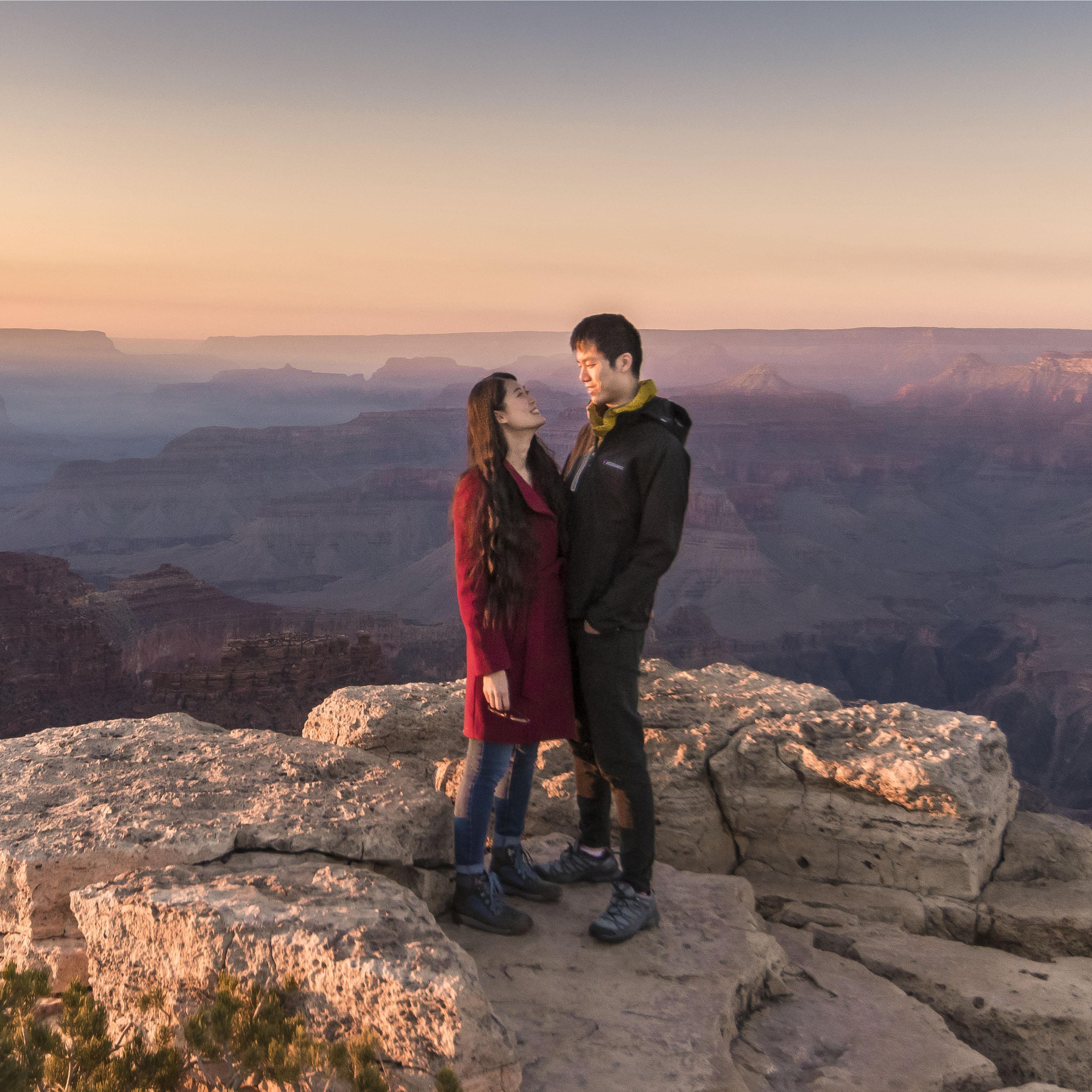 Sunset in the Grand Canyons