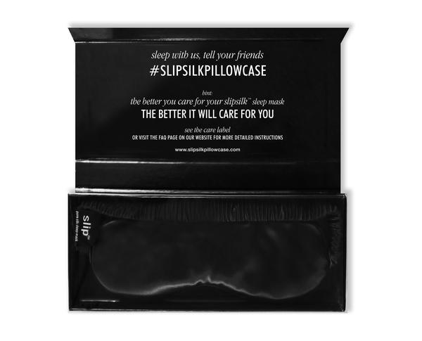 sleep mask - black